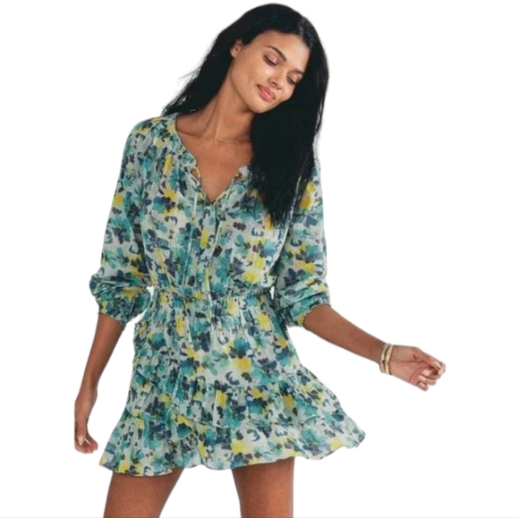 Loveshackfancy Rayna Dress Acai Berry Size Medium - Picture 1 of 6